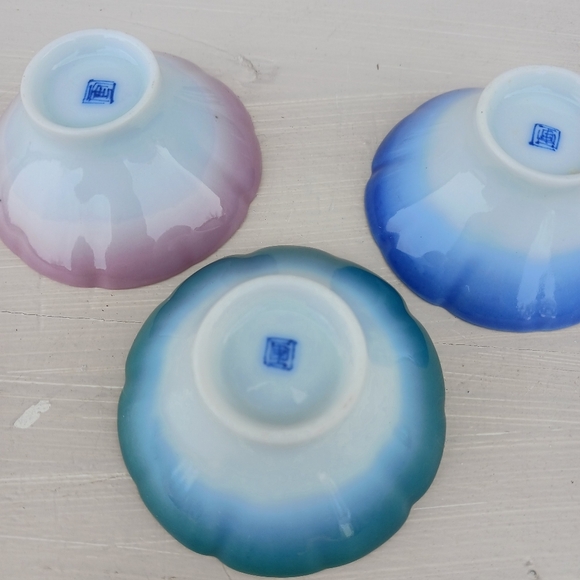 FAB Antique VTG Salt Cellar Salt Dip Figural Japanese Chinese Asian Porcelain 3 - Picture 3 of 11